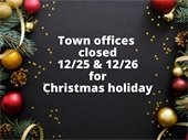 Town Hall closed for Christmas holiday