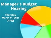 Manager's Budget Hearing