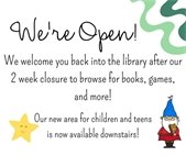 Library is open!